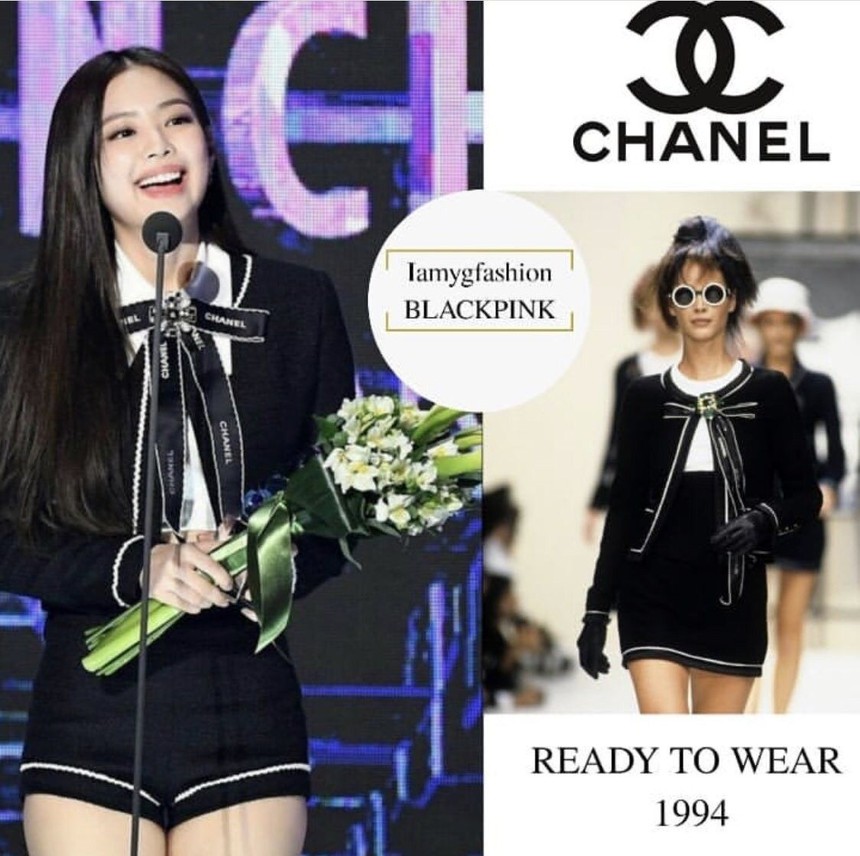 Jennie 'nghiện' đồ Chanel vintage, chứng minh cái tầm Đại sứ từ quá khứ đến hiện tại bảo sao hãng không 'cưng' - Ảnh 4. Jennie 'nghiện' đồ Chanel vintage, chứng minh cái tầm Đại sứ từ quá khứ đến hiện tại bảo sao hãng không 'cưng' - Ảnh 4.