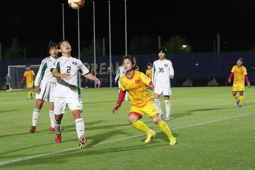 Thanh Nhã đi bóng xé gió khiến đối thủ choáng váng, ĐT nữ Việt Nam nhận kết quả bất ngờ tại Nhật Bản - Ảnh 4.