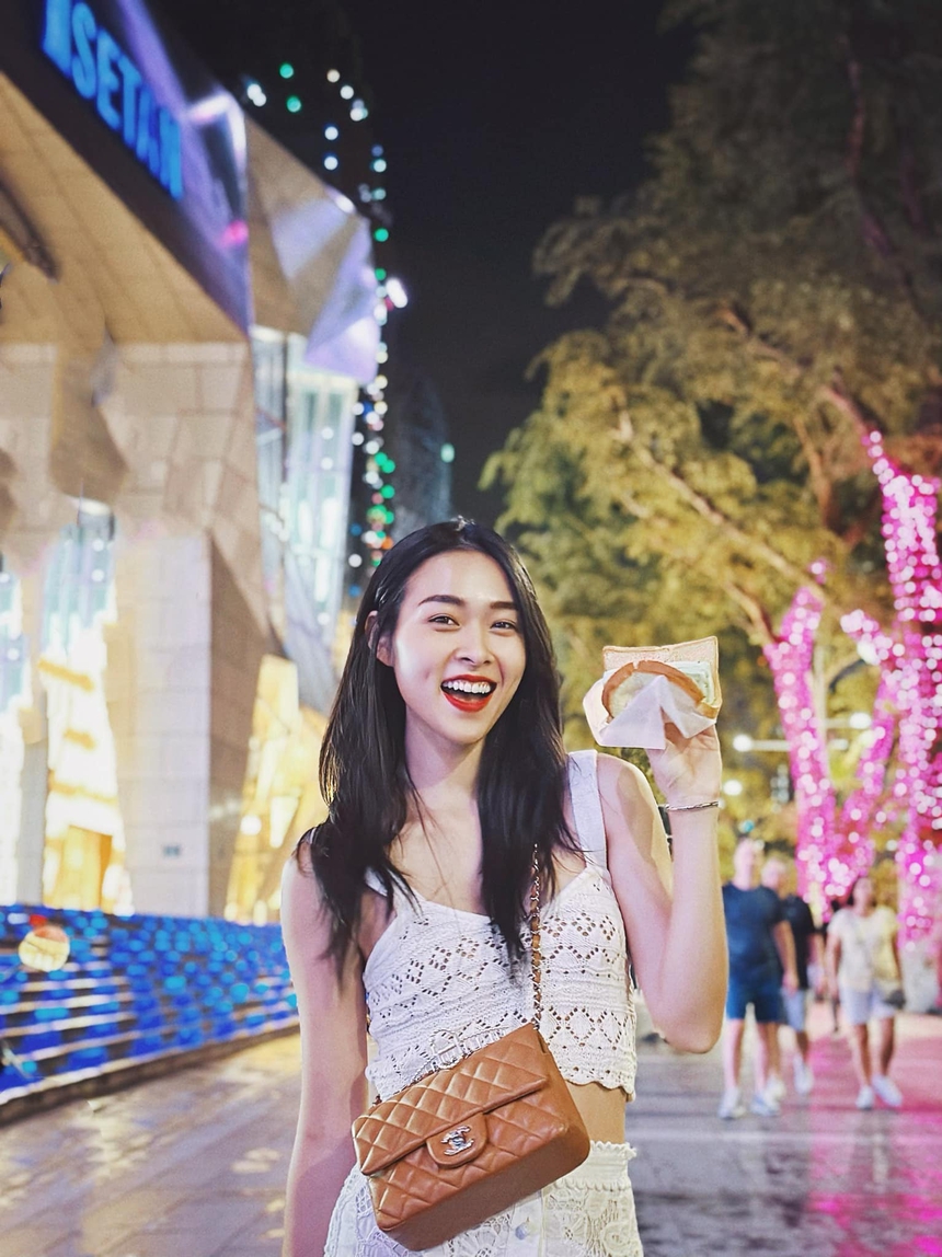 Cuộc sống mẹ đơn thân Diệp Bảo Ngọc: Giữ kín bạn trai vì 1 lý do, visual cam thường ra sao mà 'đánh bại' dàn nàng hậu?  - Ảnh 3.