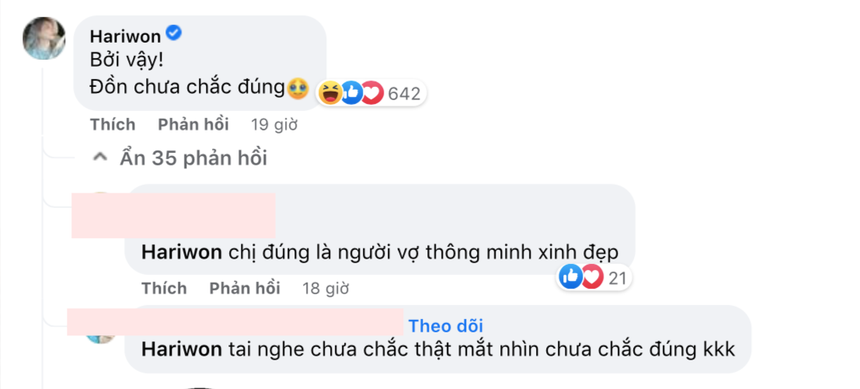 Thái độ của Hari Won khi 2 lần liên tiếp Trấn Thành dính thị phi: Từng đưa bằng chứng bảo vệ, nay viết 4 chữ đầy ẩn ý? - Ảnh 6. Thái độ của Hari Won khi 2 lần liên tiếp Trấn Thành dính thị phi: Từng đưa bằng chứng bảo vệ, nay viết 4 chữ đầy ẩn ý? - Ảnh 6.