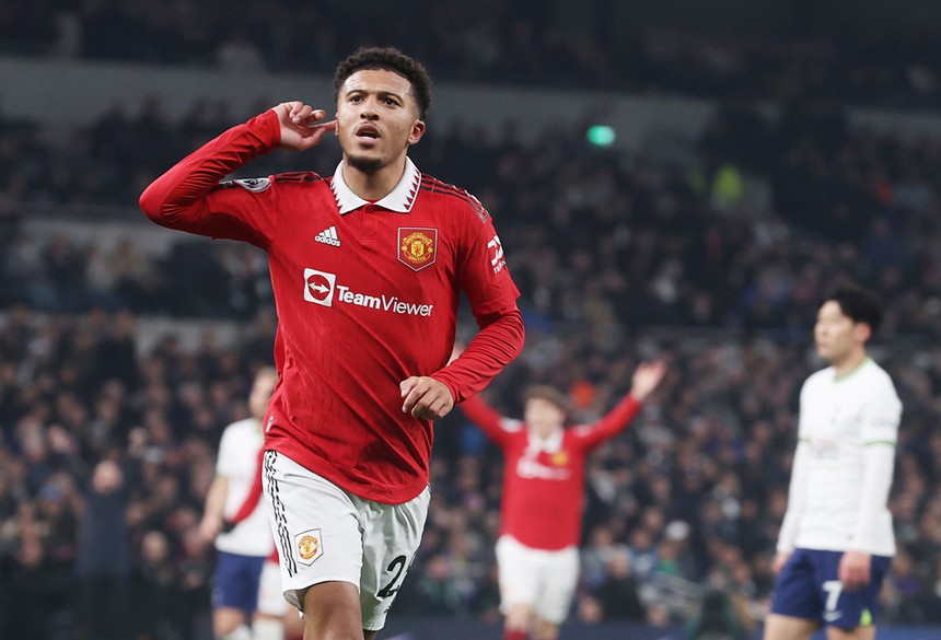 Hàng thủ 'mơ ngủ', Sancho - Rashford không thể giúp MU hạ Tottenham - Ảnh 2.