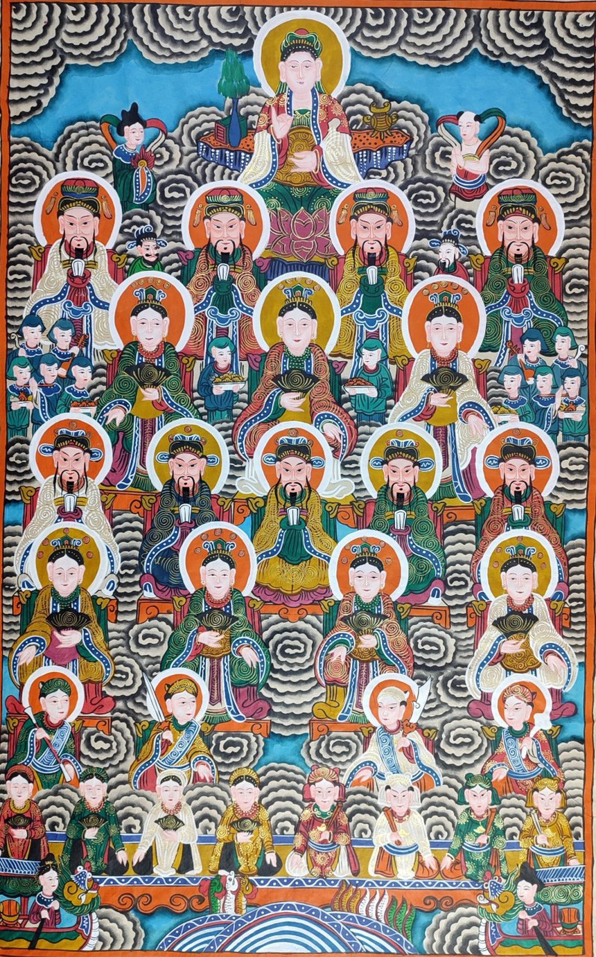 Thờ 'Phụ' và thờ Mẫu trong văn hóa Việt (kỳ 3): Thờ Cha hài hòa trong tín ngưỡng thờ Mẹ - Ảnh 1. Thờ 'Phụ' và thờ Mẫu trong văn hóa Việt (kỳ 3): Thờ Cha hài hòa trong tín ngưỡng thờ Mẹ - Ảnh 1.