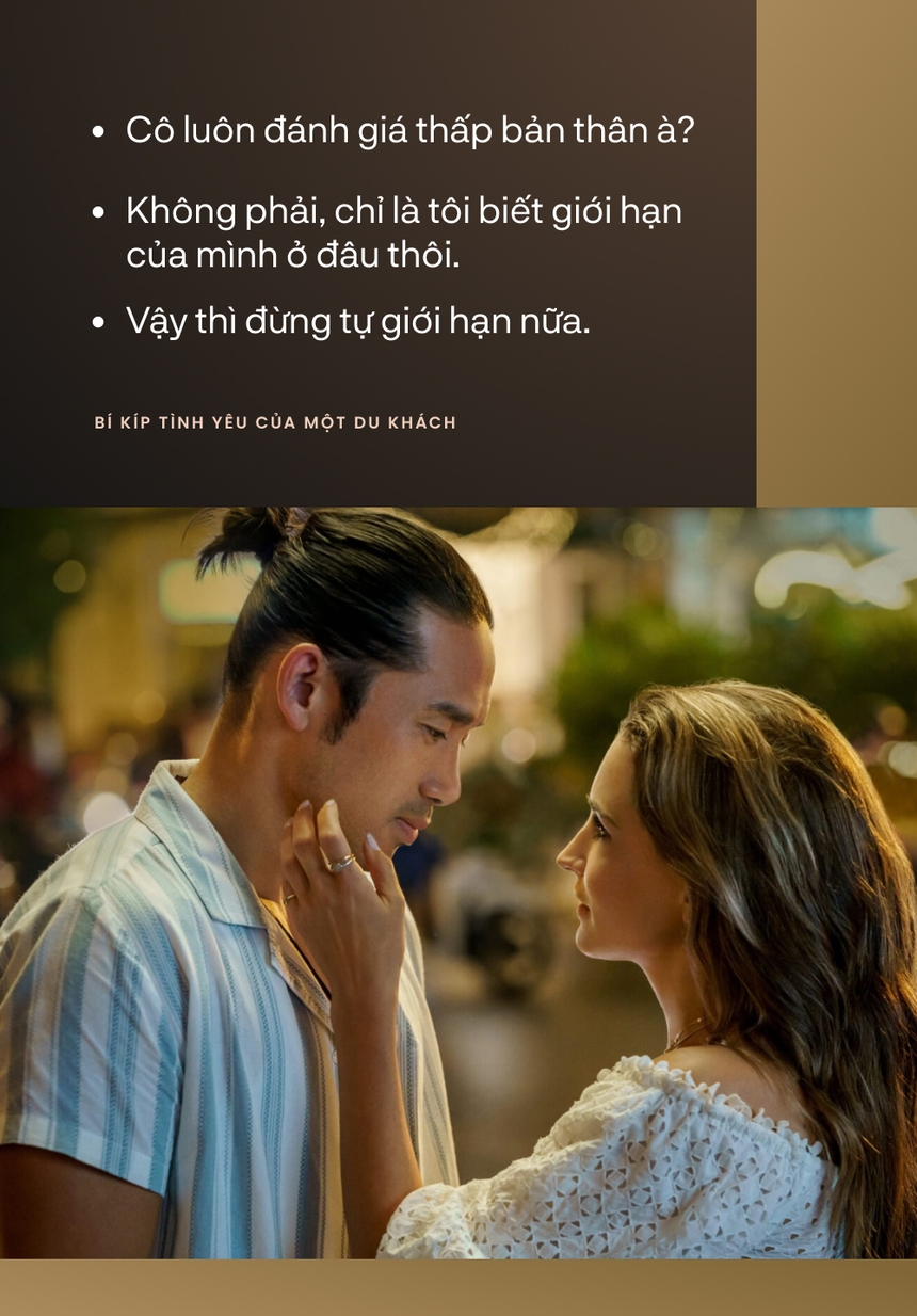 Những câu thoại 'nhiệt huyết' trong phim hot Netflix 'Bí kíp tình yêu của một du khách' - Ảnh 7.