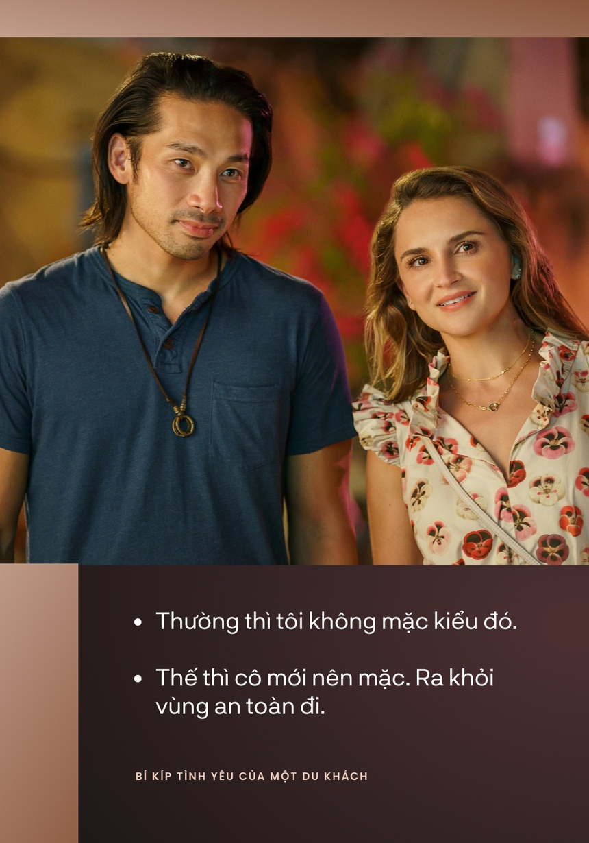 Những câu thoại 'nhiệt huyết' trong phim hot Netflix 'Bí kíp tình yêu của một du khách' - Ảnh 4.