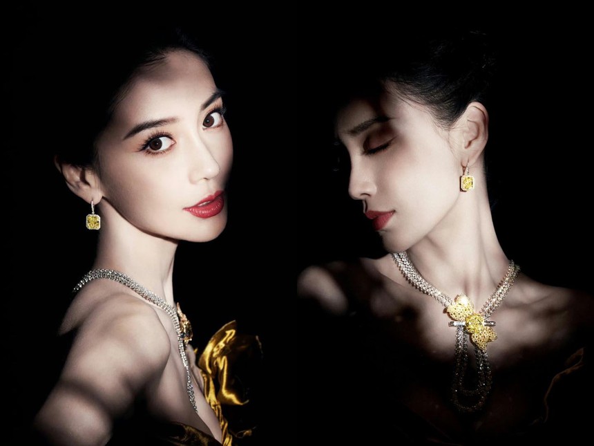 Angelababy nhận đãi ngộ đặc biệt của Tiffany&Co., tới sự kiện với 3 tạo hình kiều diễm khiến người ta phải hi vọng về mối nhân duyên - Ảnh 5.