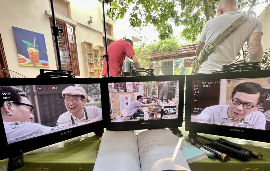 Ekip phim 'Bà ngoại lắm chiêu' chia sẻ những hình ảnh hậu trường hiếm hoi - Ảnh 5.