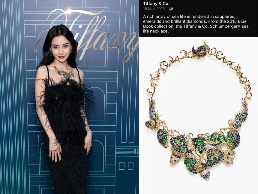 Angelababy nhận đãi ngộ đặc biệt của Tiffany&Co., tới sự kiện với 3 tạo hình kiều diễm khiến người ta phải hi vọng về mối nhân duyên - Ảnh 1.