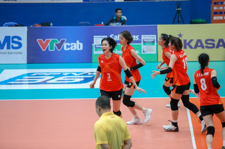 Dàn hot girl VĐV Việt Nam xinh như mộng tạo 'địa chấn' khi đánh bại nhà vô địch Nhật Bản  - Ảnh 3.