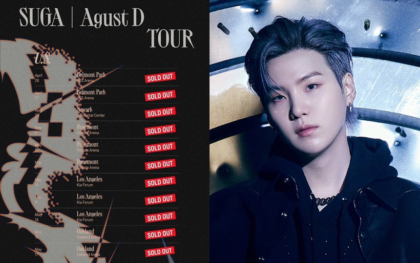 Suga BTS phục vụ rượu miễn phí cho ARMY trong ngày đầu tiên của tour diễn solo - Ảnh 1.