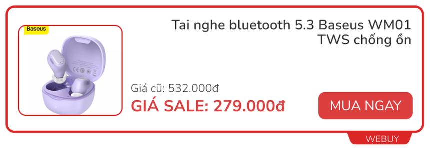 Nghỉ lễ ở nhà săn deal tai nghe, loa di động, phụ kiện laptop chất lượng, nhiều món giảm tận 50% - Ảnh 3.