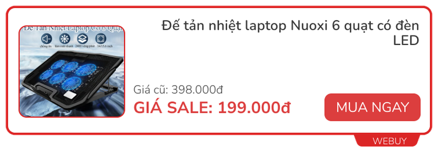 Nghỉ lễ ở nhà săn deal tai nghe, loa di động, phụ kiện laptop chất lượng, nhiều món giảm tận 50% - Ảnh 9.