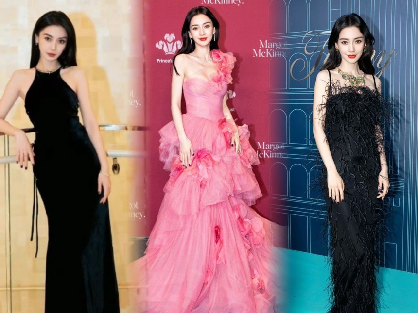 Bị mỉa mai "thất sủng" sau khi ly hôn Huỳnh Hiểu Minh, Angelababy hóa thành công chúa lộng lẫy giữa New York  - Ảnh 1.