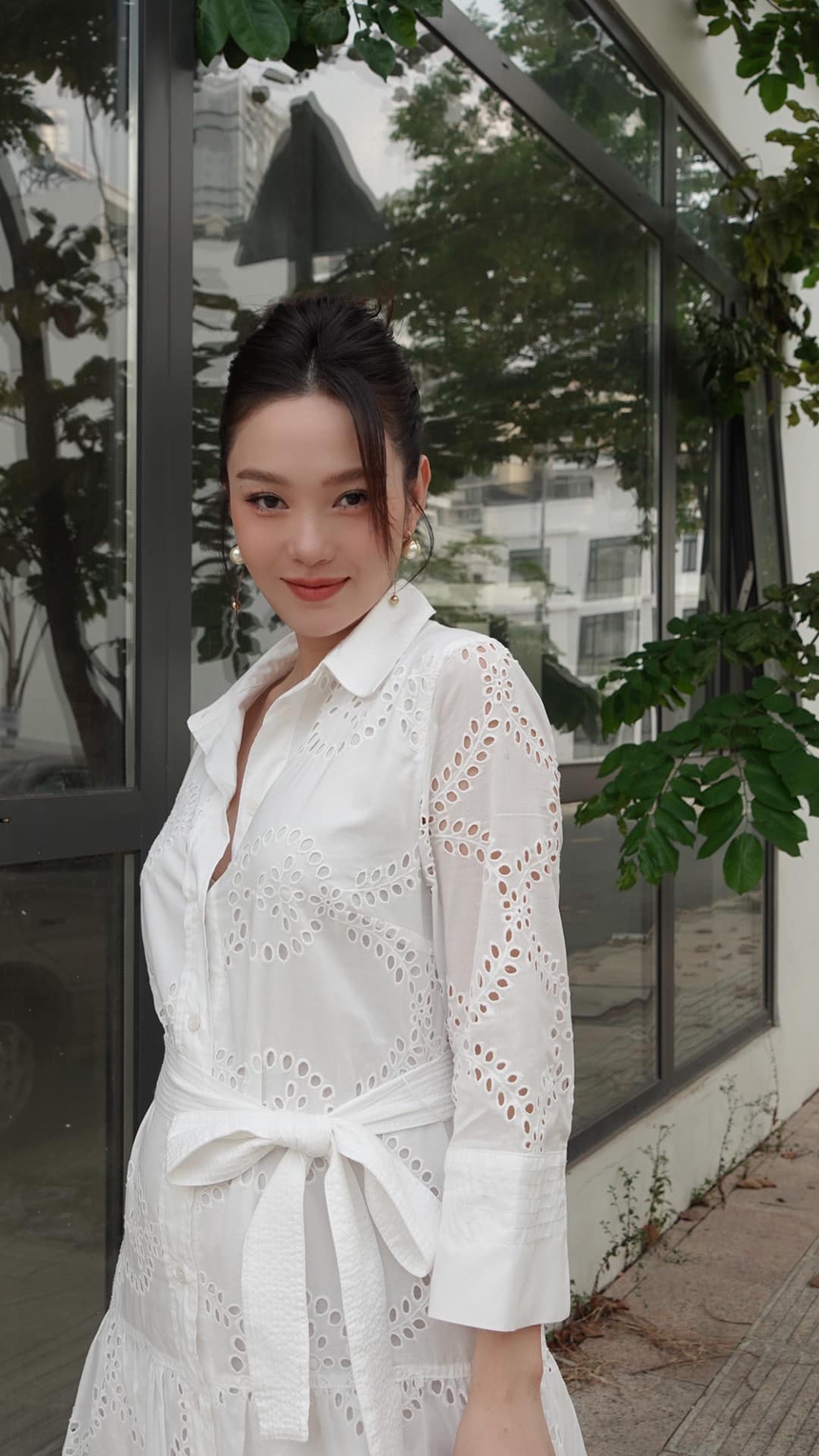 Mẹ bầu Minh Hằng khoe cận visual đỉnh chóp, tiết lộ điều xúc động mỗi khi đi khám khai  - Ảnh 5.