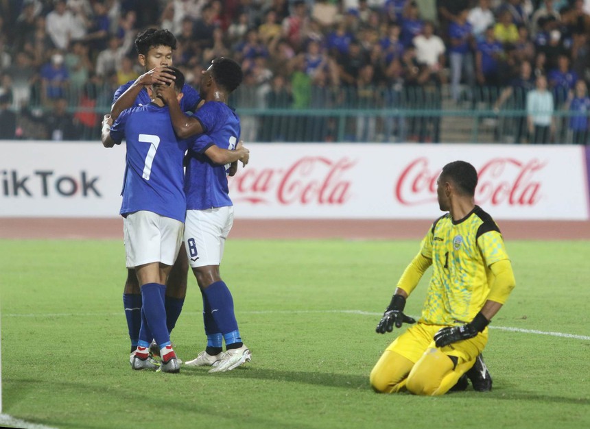 Thắng giòn giã, U22 Campuchia gửi lời tuyên chiến đầy sức nặng đến U22 Việt Nam, Thái Lan  - Ảnh 3.