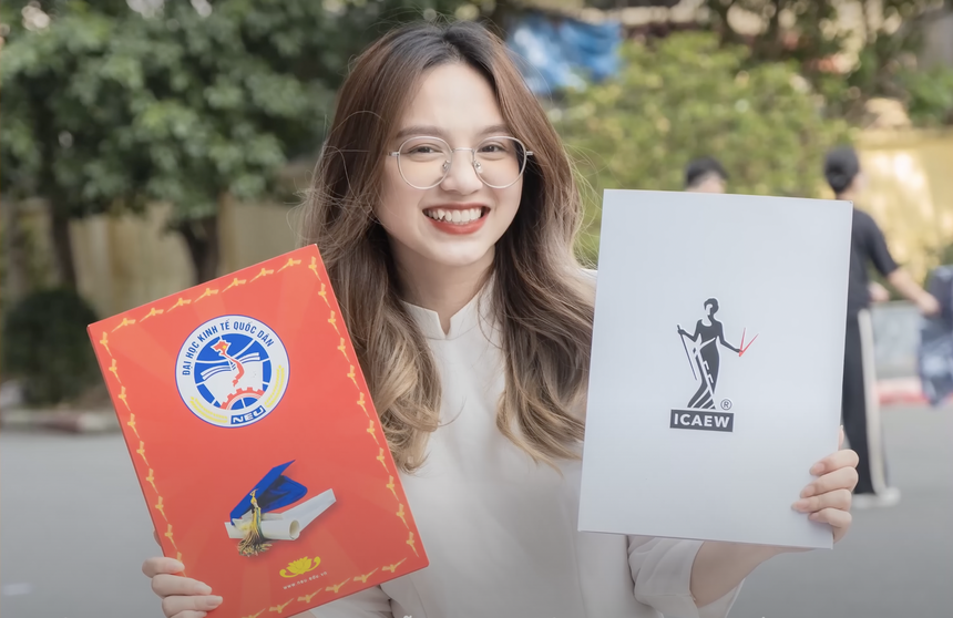 Profile xịn xò của Đặng Thu Hà - idol giới trẻ dính tin đồn hẹn hò streamer Nhism: BTV VTV, cử nhân bằng giỏi NEU, sở hữu 2,4 triệu followers - Ảnh 1.