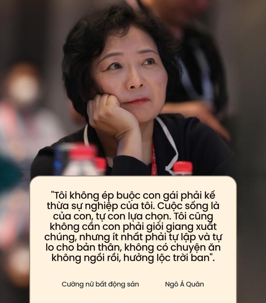 'Cường nữ bất động sản' Ngô Á Quân: Hôn nhân tan vỡ vì đặt chồng sau 2 thứ, dạy con 'làm người bình thường' để rồi biến con trở thành tỷ phú - Ảnh 8. 'Cường nữ bất động sản' Ngô Á Quân: Hôn nhân tan vỡ vì đặt chồng sau 2 thứ, dạy con 'làm người bình thường' để rồi biến con trở thành tỷ phú - Ảnh 8.