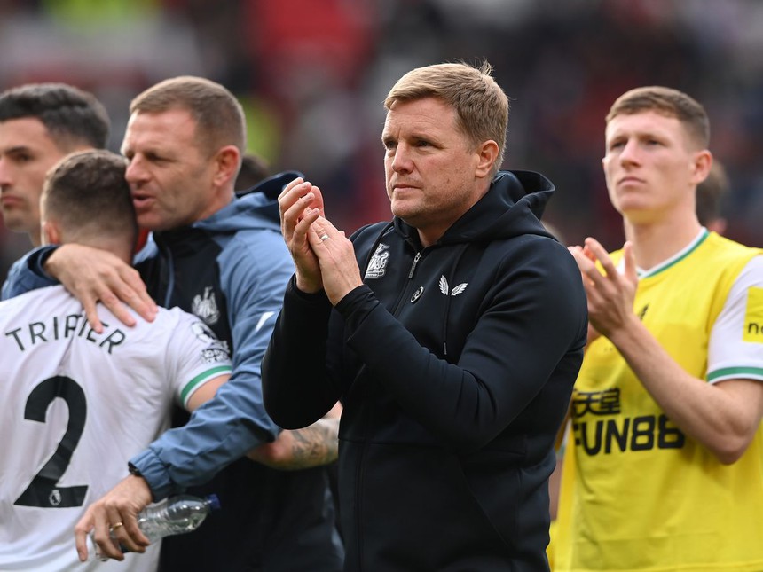Newcastle vươn lên thứ 3: Bản vẽ dần hoàn thiện của Eddie Howe - Ảnh 1.