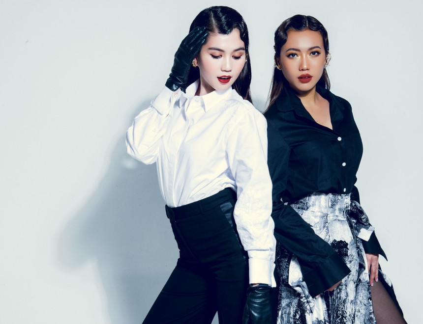 Ngọc Trinh - Diệu Nhi đổi gu khác lạ với đầm trắng nhẹ nhàng - Ảnh 4.