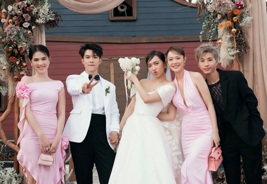 Ngọc Trinh - Diệu Nhi đổi gu khác lạ với đầm trắng nhẹ nhàng - Ảnh 6.