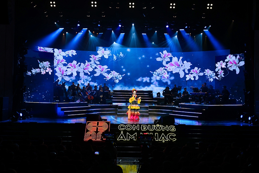 Tiệc âm nhạc đầy màu sắc trên 'Con đường âm nhạc' của ca sĩ Tân Nhàn - Ảnh 4.