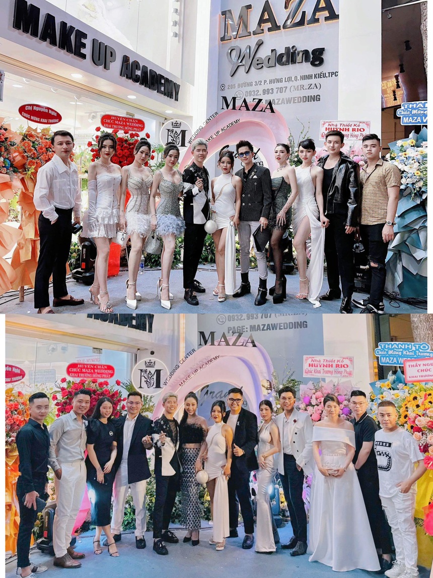 Dàn hoa khôi, người đẹp lộng lẫy dự khai trương Maza Wedding Center - Ảnh 5.