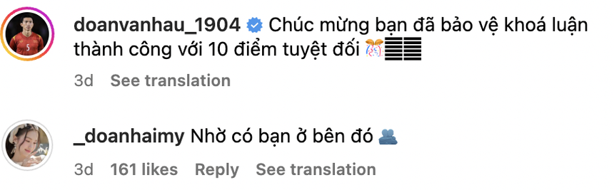 Đoàn Văn Hậu tung bộ ảnh xịn xò 'ké' kỉ yếu cùng Doãn Hải My, được nàng gọi với danh xưng đặc biệt - Ảnh 9.