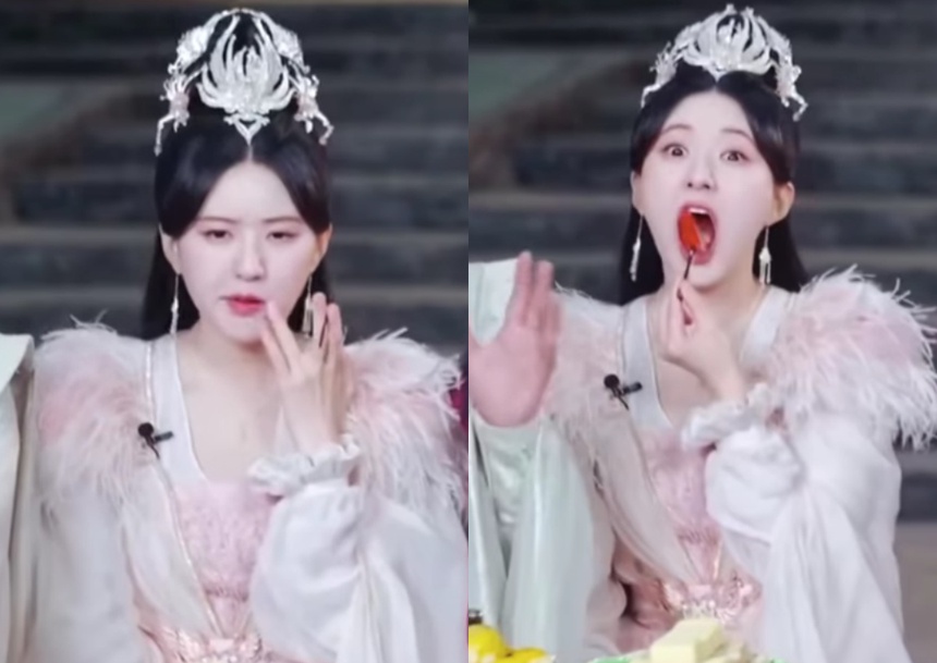 Triệu Lộ Tư lộ tính cách thật trên sóng livestream: Hết nhảy múa lại ăn uống liên tục cực đáng yêu - Ảnh 2.