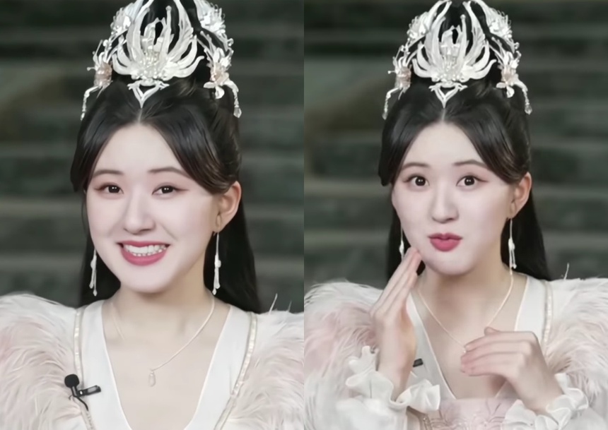 Triệu Lộ Tư lộ tính cách thật trên sóng livestream: Hết nhảy múa lại ăn uống liên tục cực đáng yêu - Ảnh 3.