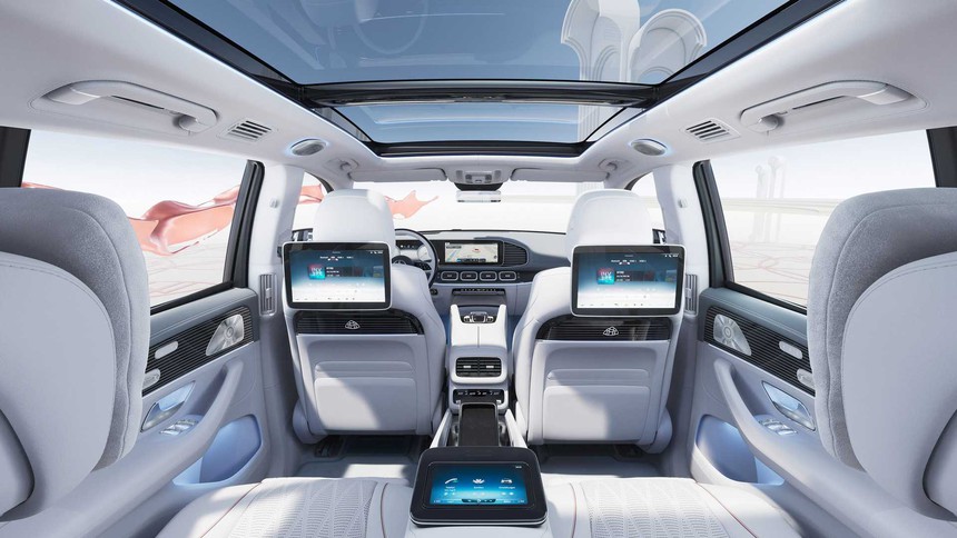 Mercedes-Maybach GLS 600 2024: Thay đổi để đối đầu Rolls-Royce - Ảnh 8.