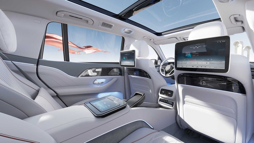 Mercedes-Maybach GLS 600 2024: Thay đổi để đối đầu Rolls-Royce - Ảnh 10.