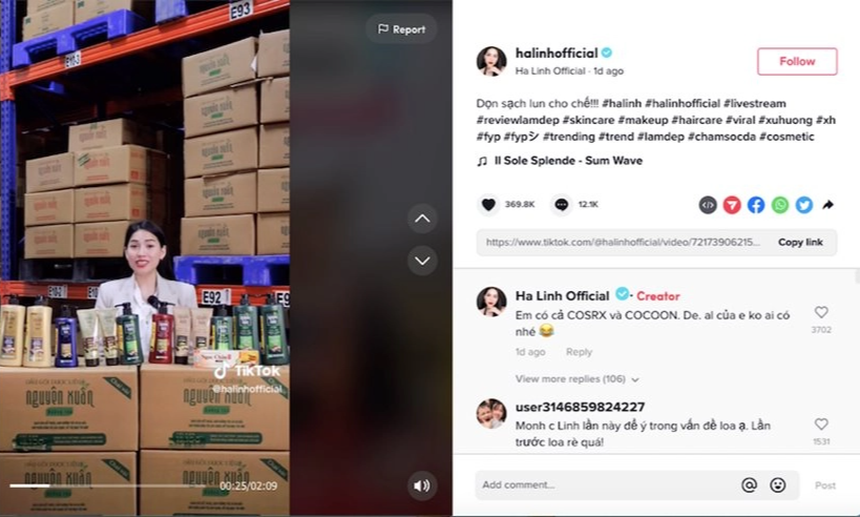 Thuê 'chiến thần tóp tóp' bán phá giá chai dầu gội với giá 11.000 đồng, hãng Dược phẩm nổi tiếng hứng chịu 'mưa gạch đá'  - Ảnh 1.