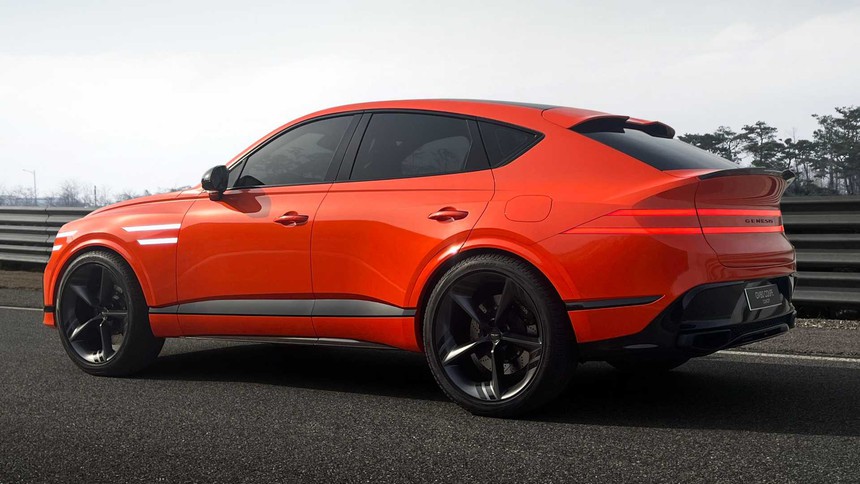 Genesis GV80 Coupe Concept: Mở đường SUV mới đấu BMW X6 - Ảnh 16.