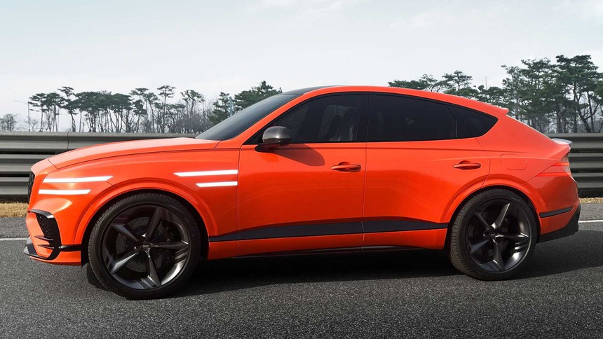 Genesis GV80 Coupe Concept: Mở đường SUV mới đấu BMW X6 - Ảnh 13.