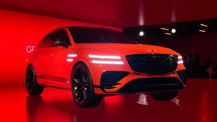 Genesis GV80 Coupe Concept: Mở đường SUV mới đấu BMW X6 - Ảnh 12.