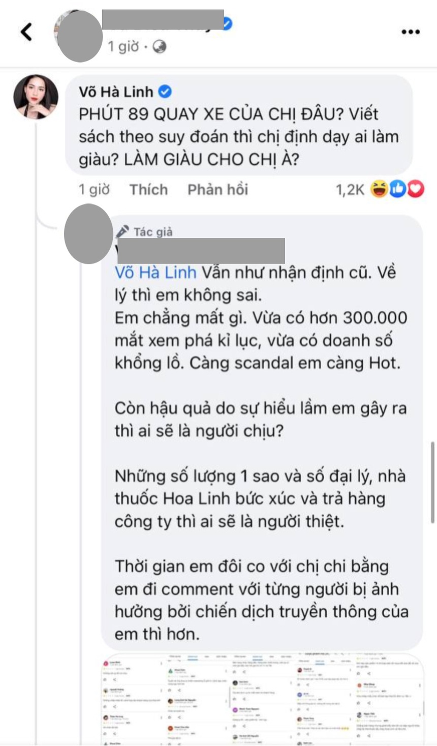 Võ Hà Linh bất ngờ gọi tên một người giữa drama, thẳng thắn khẳng định: Tư duy thất bại! - Ảnh 3.