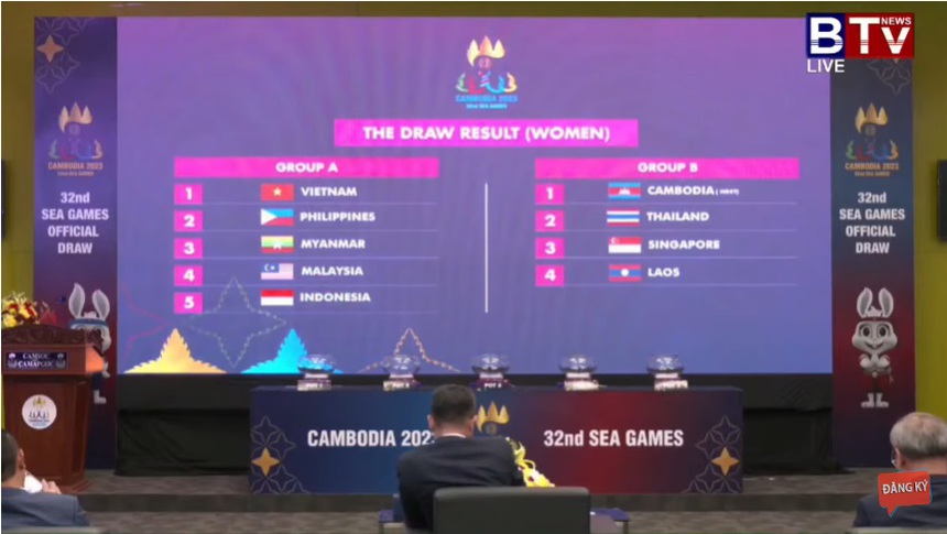 Xem trực tiếp lễ bốc thăm môn bóng đá SEA Games 32 ở đâu? Kênh nào trực tiếp? - Ảnh 5.