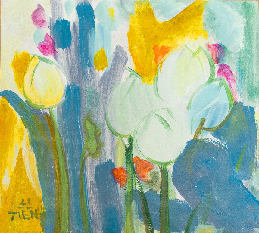 Triển lãm 'Niêm Hoa': Một bông hoa, một nụ cười - Ảnh 7.