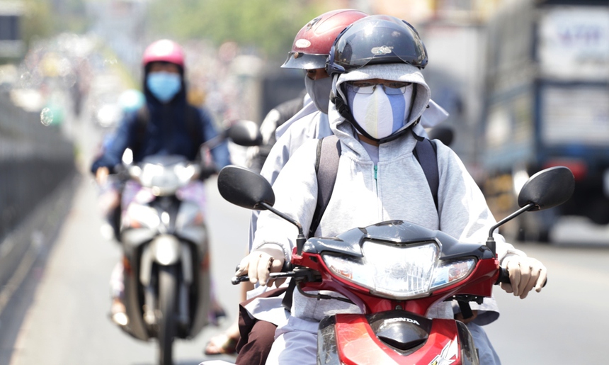 Các khu vực có nắng nóng - Ảnh 1.