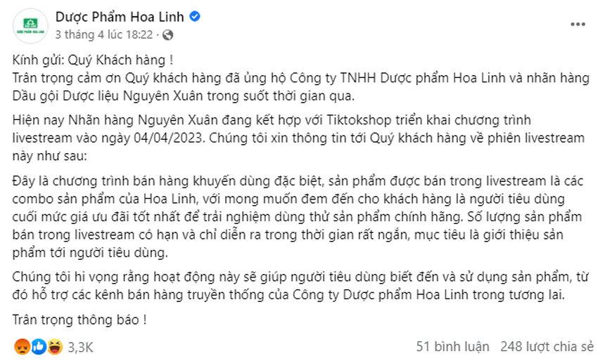 Dược phẩm Hoa Linh hứng "bão" 1 sao vì “chiến thần” Võ Hà Linh - Ảnh 3.