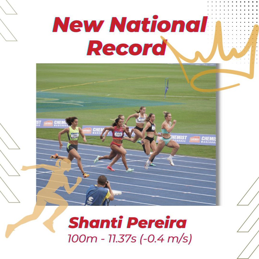 Shanti Pereira- kình địch của Tú Chinh ở SEA Games, lập kỷ lục gây chấn động Đông Nam Á - Ảnh 3. Shanti Pereira- kình địch của Tú Chinh ở SEA Games, lập kỷ lục gây chấn động Đông Nam Á - Ảnh 3.