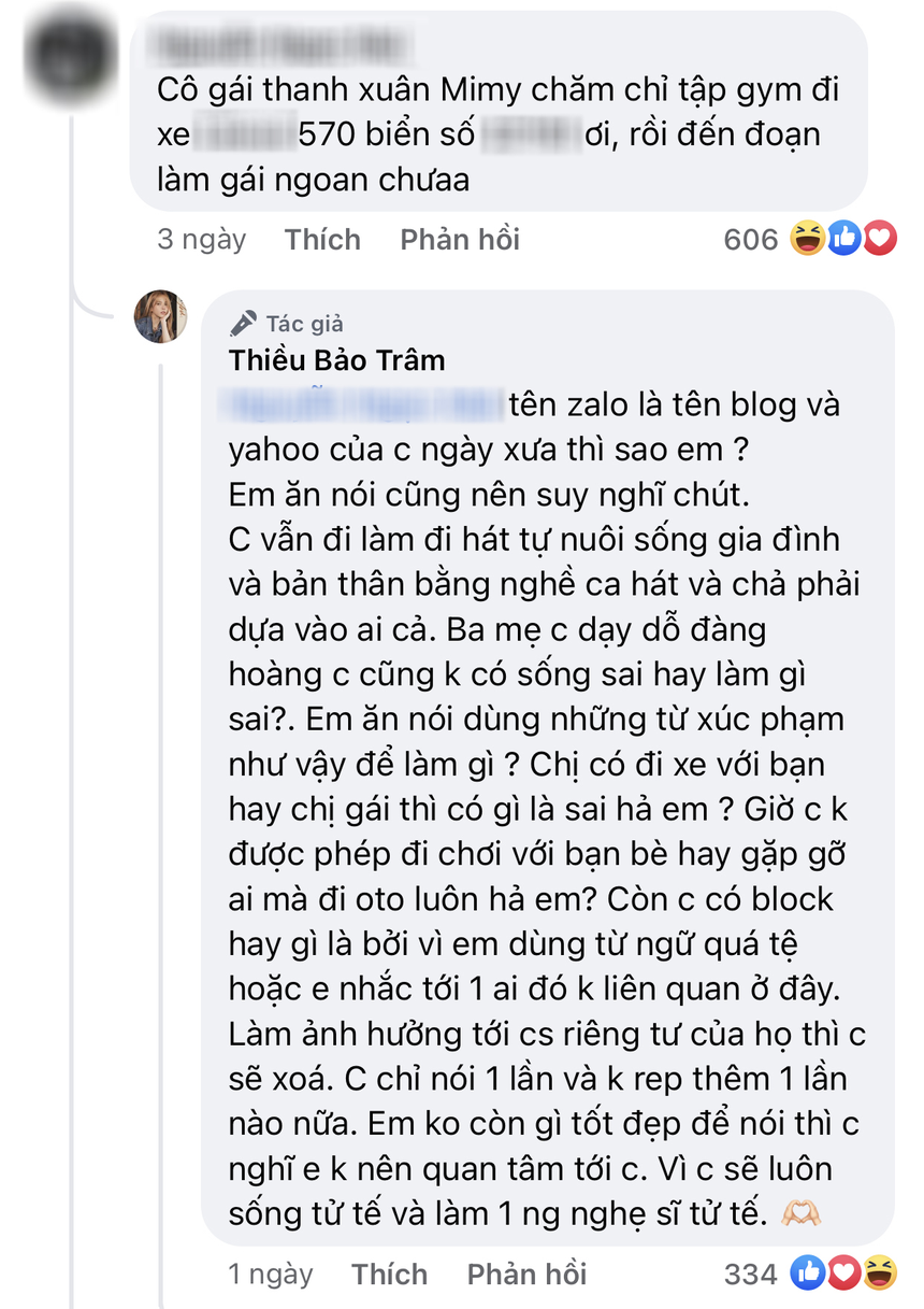 Thiều Bảo Trâm đáp trả căng đét khi bị 'đá đểu' chuyện 'miss thanh xuân, gái ngoan, ăn bám' - Ảnh 3.