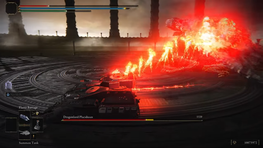 Xuất hiện game thủ Elden Ring siêu bá đạo, lái máy bay, xe tăng đánh boss cực kỳ mãn nhãn - Ảnh 1. Xuất hiện game thủ Elden Ring siêu bá đạo, lái máy bay, xe tăng đánh boss cực kỳ mãn nhãn - Ảnh 1.