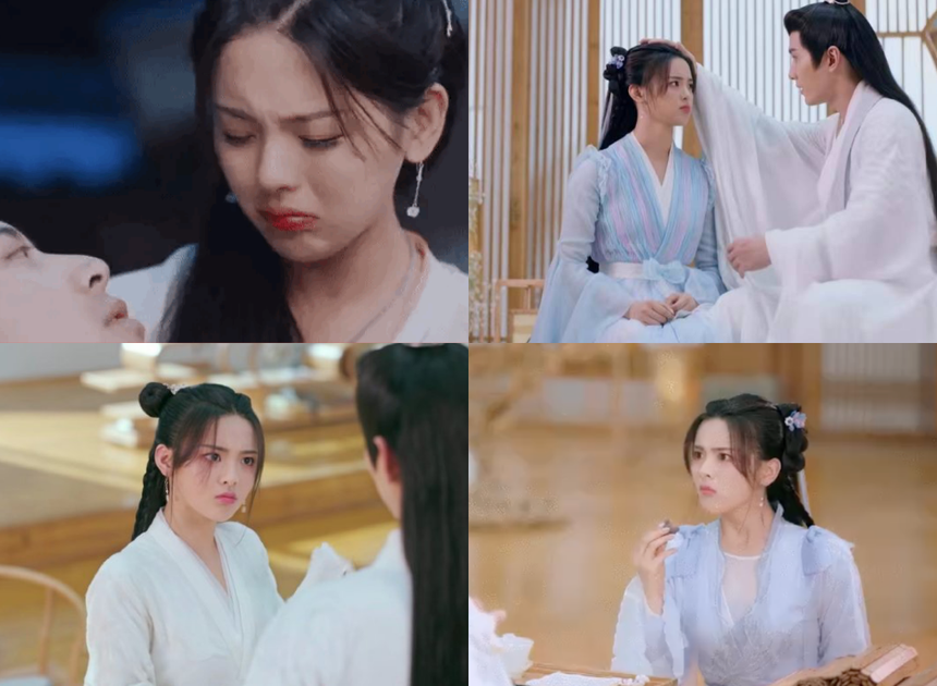 'Đá bay' Lưu Diệc Phi lẫn Đàm Tùng Vận, tiểu hoa mặt đơ này mới là nữ chính hot nhất phim Trung quý 1! - Ảnh 4.