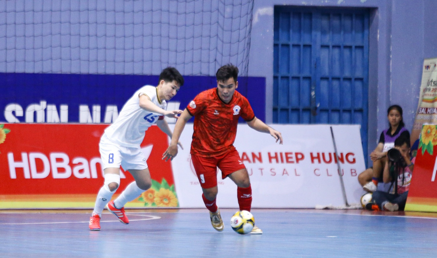 Thẻ đỏ, kịch tính cao trào ở giải futsal VĐQG 2023 - Ảnh 3.