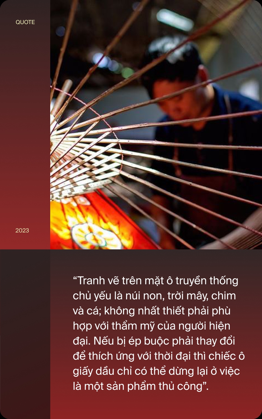Truyền nhân nghề làm ô giấy dầu: Biến vật che mưa thành tác phẩm nghệ thuật vươn tầm quốc tế, đưa nét đẹp cổ trang tinh túy vào thẩm mỹ đương đại - Ảnh 8. Truyền nhân nghề làm ô giấy dầu: Biến vật che mưa thành tác phẩm nghệ thuật vươn tầm quốc tế, đưa nét đẹp cổ trang tinh túy vào thẩm mỹ đương đại - Ảnh 8.