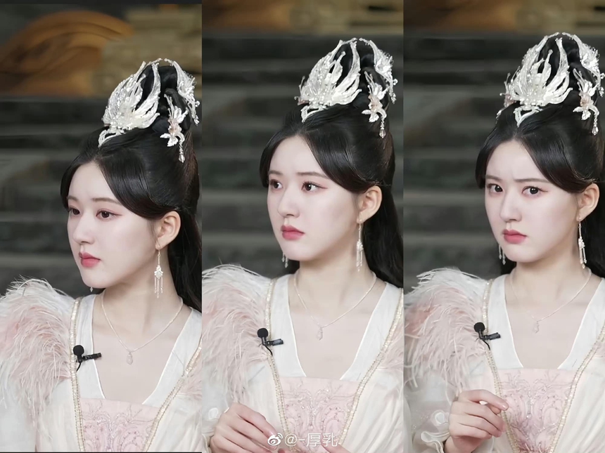 Video 'bóc sạch' nhan sắc thật của Triệu Lộ Tư: Gây sốc vì phát tướng, thua xa khí chất của 'thần tiên tỷ tỷ' - Ảnh 8.