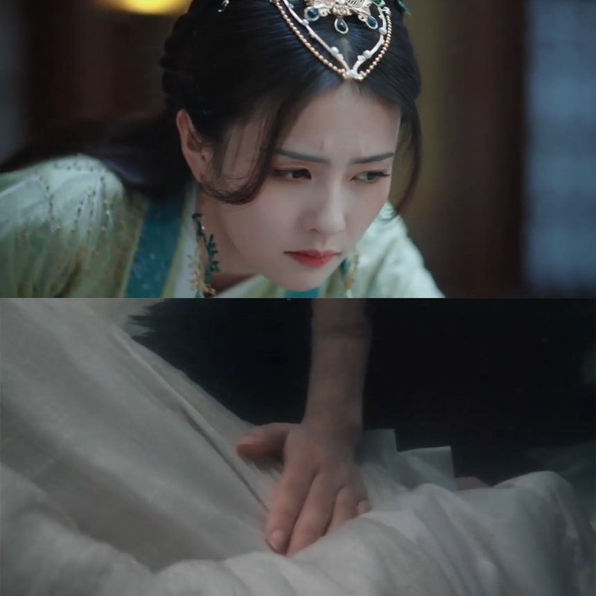 'Trường nguyệt tẫn minh': Netizen cười ngất với cảnh Bạch Lộc 'sờ mó' La Vân Hi - Ảnh 3.