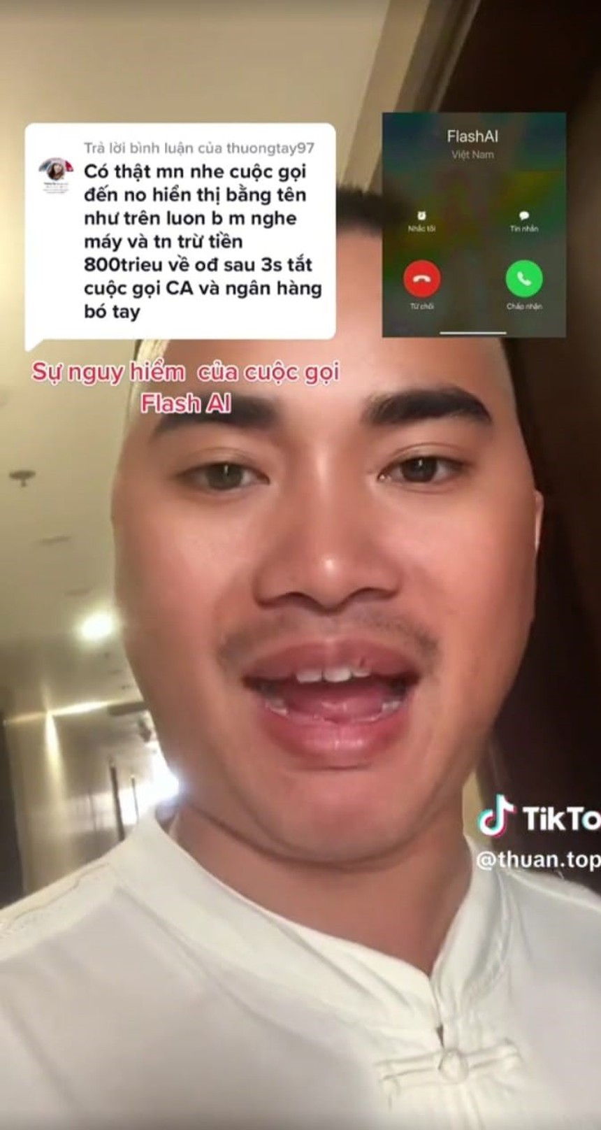 Giải mã cuộc gọi FlashAI, "nghe máy 3 giây mất luôn 800 triệu": Dư luận hoang mang - Là thật hay giả? - Ảnh 2.