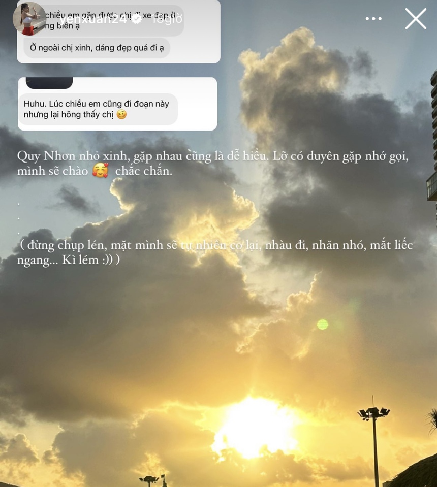 Bạn gái Văn Lâm thẳng thắn nhắc fan 'có gặp xin đừng chụp lén' - Ảnh 1. Bạn gái Văn Lâm thẳng thắn nhắc fan 'có gặp xin đừng chụp lén' - Ảnh 1.