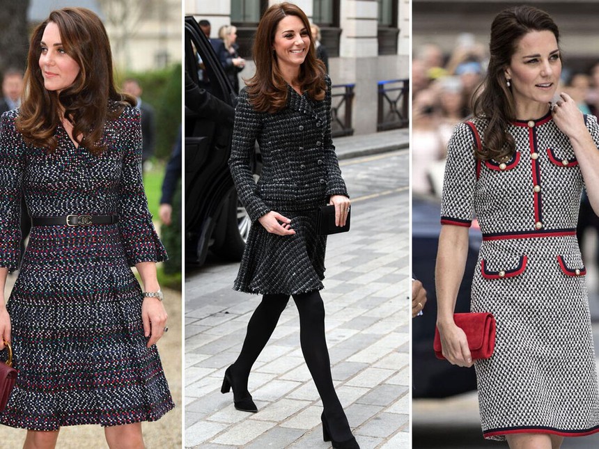 Các nữ nhân Hoàng gia diện đồ Chanel: Công nương Diana mãi là huyền thoại, Kate - Meghan Markle đối lập bất ngờ - Ảnh 2.